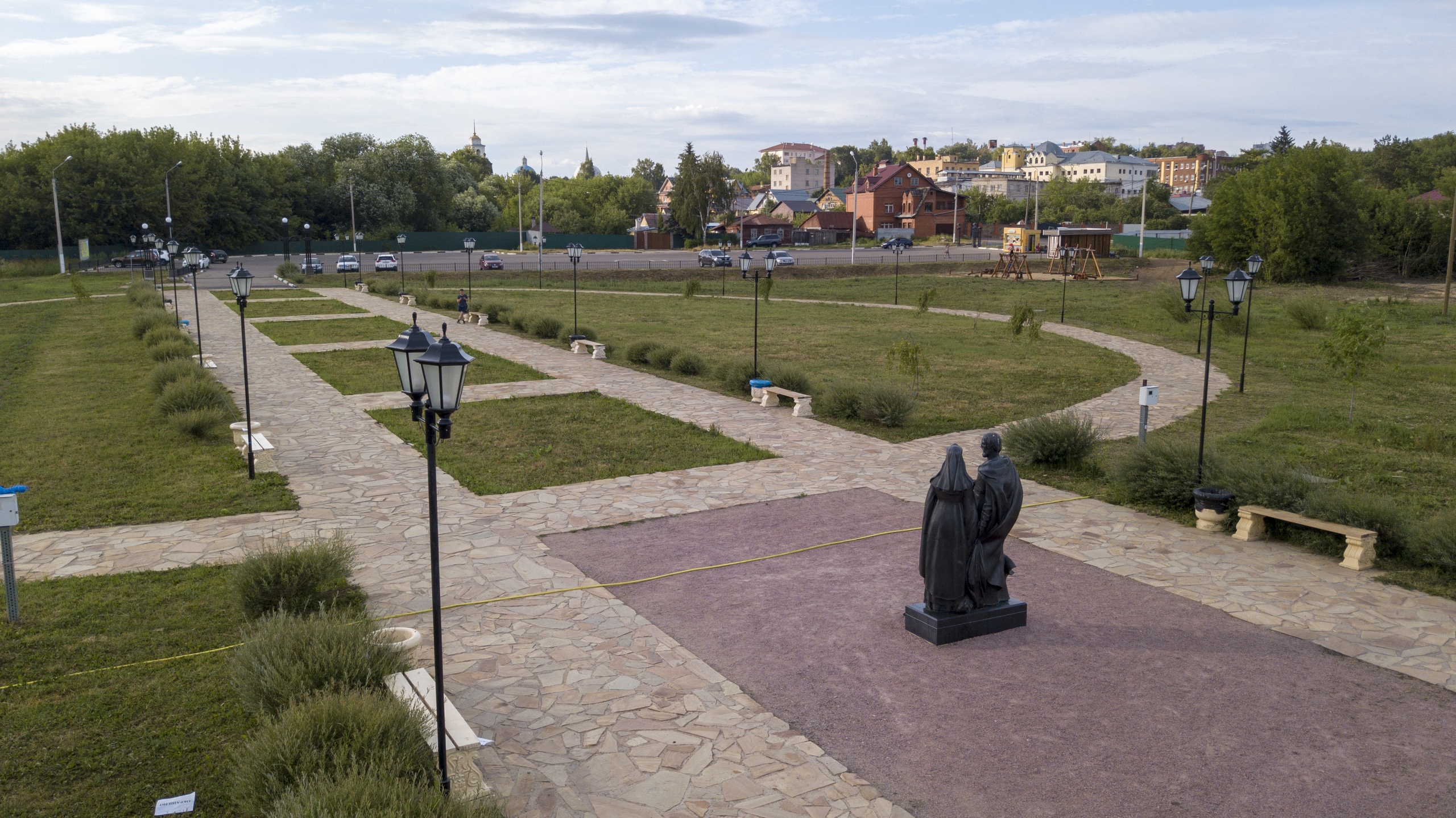 Парки серпухова. Приморский парк Серпухов. Парк Володарского Серпухов. Приморский парк Серпухов домики. Приморский парк Серпухов водопад.